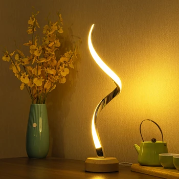 Smart LED Radošo Galda Lampas Piemērots Dzīvojamā Istaba Guļamistaba Gultas Radošo Mājās Rakstāmgalda Apdare USB Dāvanu Nakts Gaisma