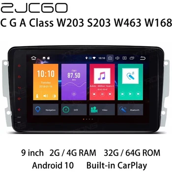 Auto Multimediju Atskaņotājs, Stereo Radio, GPS Navigācija, NAVI Android Ekrāna displejs Mercedes Benz C G A Klase W203 S203 W463 W168