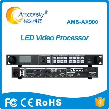 LED Video Procesora Kontrolieris SKA-AX900, Piemēram, VX400 Ar Nosūtīšanas Karti MSD600 Atbalstu, PIP, POP Bezšuvju Komutācijas salikšanas mašīnas