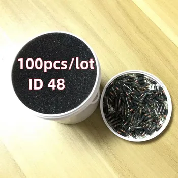 50gab 100gab pēcpārdošanas čipu ID48 48 transponderu mikroshēmu TP08 Stikla čipu VW par Skoda Sēdvietu Audi Honda atslēga