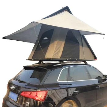 2023 Jaunu Āra kempings pop up salokāms cietais apvalks transportlīdzekļa atvērt automašīnas jumta telts lodziņu hardtop jumta telts