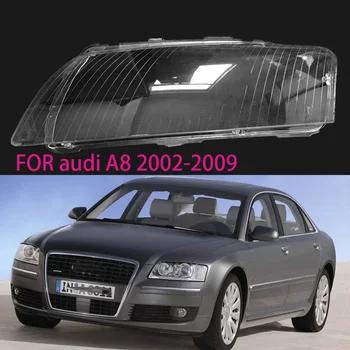 Audi a8 d3 2002-2009 lēcu lukturi korpusa Priekšējo gaismu caurspīdīgs aizsardzības apvalks, Lukturu remonts daļu Aizstāj abažūrs