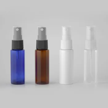 100gab 20ml Tukšs Mini Ceļojumu skaidrs, baltas smalkas smidzināšanas sūknis pudeles,plastmasas sūkņa traukā ar migliņai,kosmētika smidzināšanas pudele