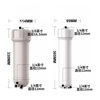 NSF 3012/3013 RO membrānu reversās osmozes ūdens filtra korpuss 3/8 1/4 ātru savienojumu virtuves ūdens attīrītājs daļas