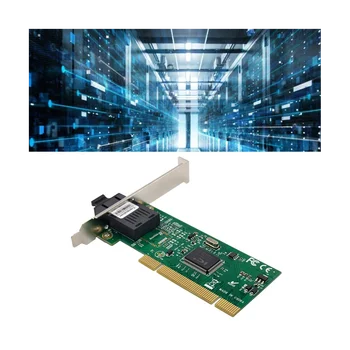PCI IP100A Tīkla Karte ST7261 IC Plus IP100A Vienu PCI Portu Fast Ethernet Adapteris 100M Optiskā Tīkla Karte
