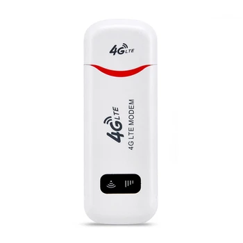 4G LTE Router, Bezvadu USB Dongle Mobilo Platjoslas 150Mbps Modemu Stick Sim Karte USB WiFi Adapteri, Bezvadu Tīkla