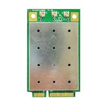 QCA9880 Kartes High-Speed Mini PCIE WiFi Bezvadu tīkla Kartes 2.4 G+5G 1300M par Win7 8 10 11/Linux - Iebūvēts IPX Antena