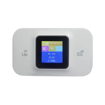 Mobilo WiFi Router Krāsu LCD Displejs Kabatas 4G LTE, WiFi Rūteris, SIM Kartes Iebūvēts 3000mAh Akumulators, Iekštelpu un Āra