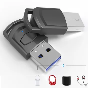 Wireless Spēļu Audio Austiņu Adapteri Uztvērēju PS5/PS4 Spēļu Konsoles, PC Austiņas Bluetooth saderīgu Audio Raidītājs