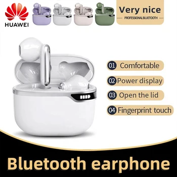 Huawei Gaisa Pumpuri Bezvadu Austiņas Bluetooth Austiņas Mūzikas Ūdensizturīgs Turētos Sporta TWS Austiņas Pro Pākstis Earbuds Ar Mic