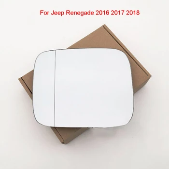 Auto Rezerves pa Kreisi, pa Labi Apsildāmi Ārējie Atpakaļskata Spogulis, Stikla Jeep Renegade 2016 2017 2018