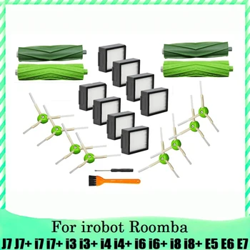 22PCS Par Irobot Roomba I7 I7+ I3 I3+ I4 I4+ I6 I6+ I8 I8+ J7 J7+/Plus E5 E6 E7 putekļsūcējs Rezerves Daļas