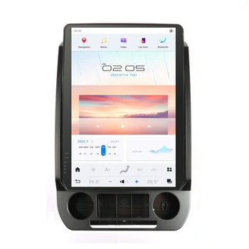 8+128G Tesla Ekrāns, Multimediju Atskaņotājs, Ford F150 2015. - 2021. Gadam Android Auto Radio Audio Stereo, GPS Navigācijas Vienības Vadītājs Carplay