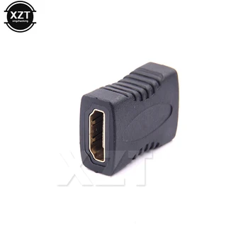 HDMI-Saderīgam Sieviešu Sieviešu F/F Savienotāju Extender Adapteri Plug 1080P Kabeļa Pagarinājums Savienotājs Converter NIN668 HDTV HDC