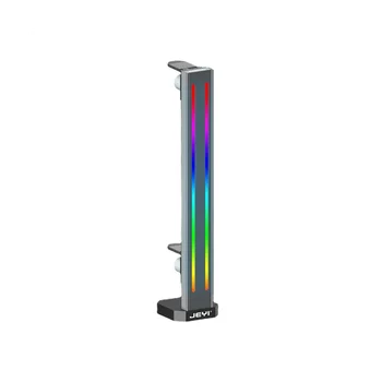 JEYI RGB GPU grafiskās Kartes Statņa Balstenis Alumīnija Sakausējuma Video Kartes Turētāju, iebūvēta 5V ARGB SYNC Lukturi, Regulējams Augstums