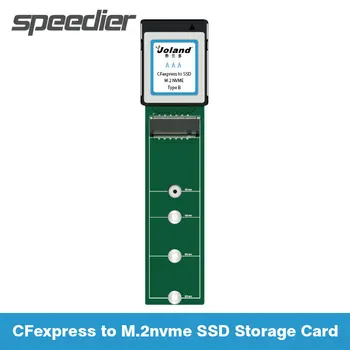 CFexpress Uz SSD M. 2 NVMe B-Atslēga Paplašināšanas Karti CFe Atmiņas Kartes Adapteri Converter M2 2230 2280 2260 Stāvvadu Extender Karte