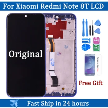 Oriģinālo Displeju Xiaomi Redmi, Ņemiet vērā, 8T LCD skārienekrānu, Digitizer Paneļu Montāža M1908C3XG Displejs, Rezerves Daļas