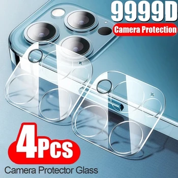 4gab Pilnībā Segtu Kameras Objektīva Aizsargs uz iPhone 12 13 11 Pro Max Mini Rūdīts Stikls iPhone 11 12 13 XR Kameras Aizsargs
