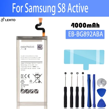 Jaunas 100% oriģināls EB-BG892ABA Akumulators Samsung galaxy S8 Aktīvā telefona Baterijas Bateria