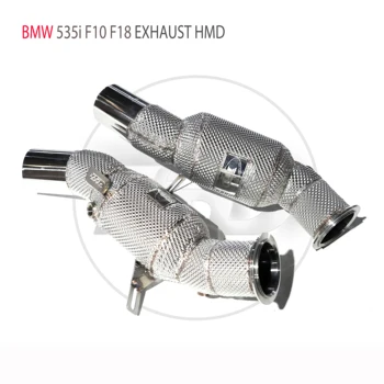HMD Izplūdes Kolektora Downpipe BMW 535i F10 F18 Auto Piederumi Ar Katalītisko Pārveidotāju Galvenes Bez Cat Pipe