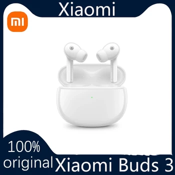 Sākotnējā Xiaomi Pumpuri 3 TWS Austiņas 40 db Trokšņu Slāpēšana Bluetooth 5.2 Austiņas ANC Bezvadu 3Mic Austiņu IP55