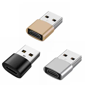 USB Vīrietis uz C Tipa OTG Kabelis Converter Uzlādes Adapteri, Kompakts un Ērts Klēpjdatora C Tipa Sievietes USB Lādētāja