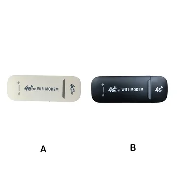 Klēpjdators Bezvadu Sargspraudnis Portatīvo 4G LTE Modema Stick ar SIM Kartes Slots Auto Router 150Mbps Ārējo Datoru Piederumi 4G White