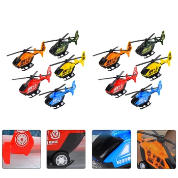 10 Gab. Helikopteru Rotaļlietu Plastmasas Playes Lidmašīnas Playthings Peld Rotaļlietas, Rotas, Praktisko Bērnu Smieklīgi Abs Noderīgi