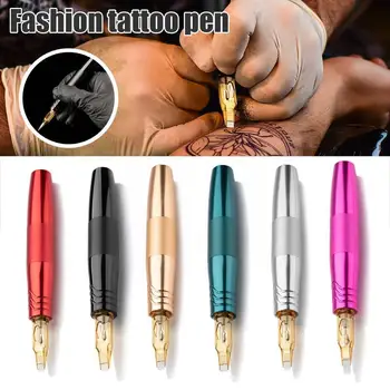 Karstā Pārdot Bezvadu Tetovējums Mašīna Pildspalvu Universāls Motors Ar Tetovējumu PMU Uzacu Grims Pildspalvu Pastāvīgi acu zīmulis Adatu Lūpu R5E1