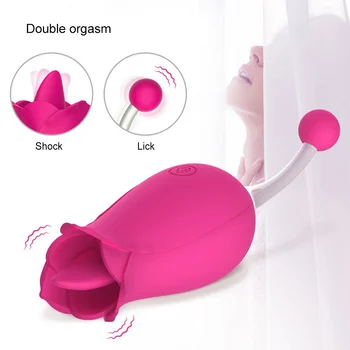 Sieviešu Salds G-spot Stimulators Rožu Formas Electric Vibrators Ierīces Vibratori Sievietes Klitora Massager Masturbācija Seksa Rotaļlietas