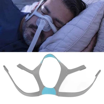 N20 Galvu Zils Pelēks Sūklis galvu Respiratoru galvu saistošu Pilnu sejas masku, kas veltīta saistošu CPAP
