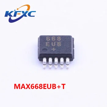 MAX668EUB MSOP-10 Oriģinālā un patiesu MAX668EUB+T Lineārs regulators IC chip