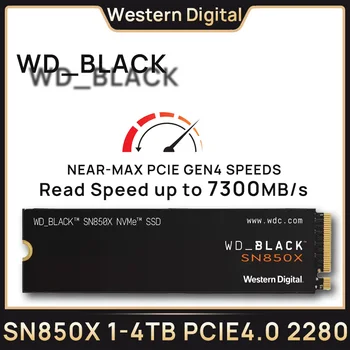 Western Digital WD_BLACK SN850X SSD M. 2 NVMe PCIe 4.0 Lasīt līdz 7300MB/s 2280 SSD Spēļu Datoru, Mini Klēpjdatoru Notebook PC