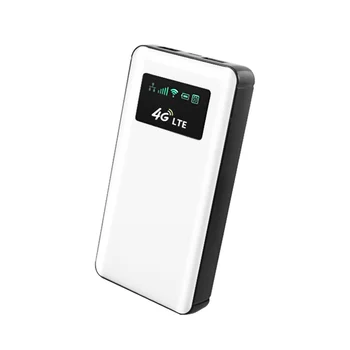 4G MiFi Maršrutētājs Bezvadu Bezvadu internets 150Mbps 100M Tīkla Ports 5000MAh Mifi Modemu Auto Mobilo Wifi Hotspot ar Sim Kartes Slots